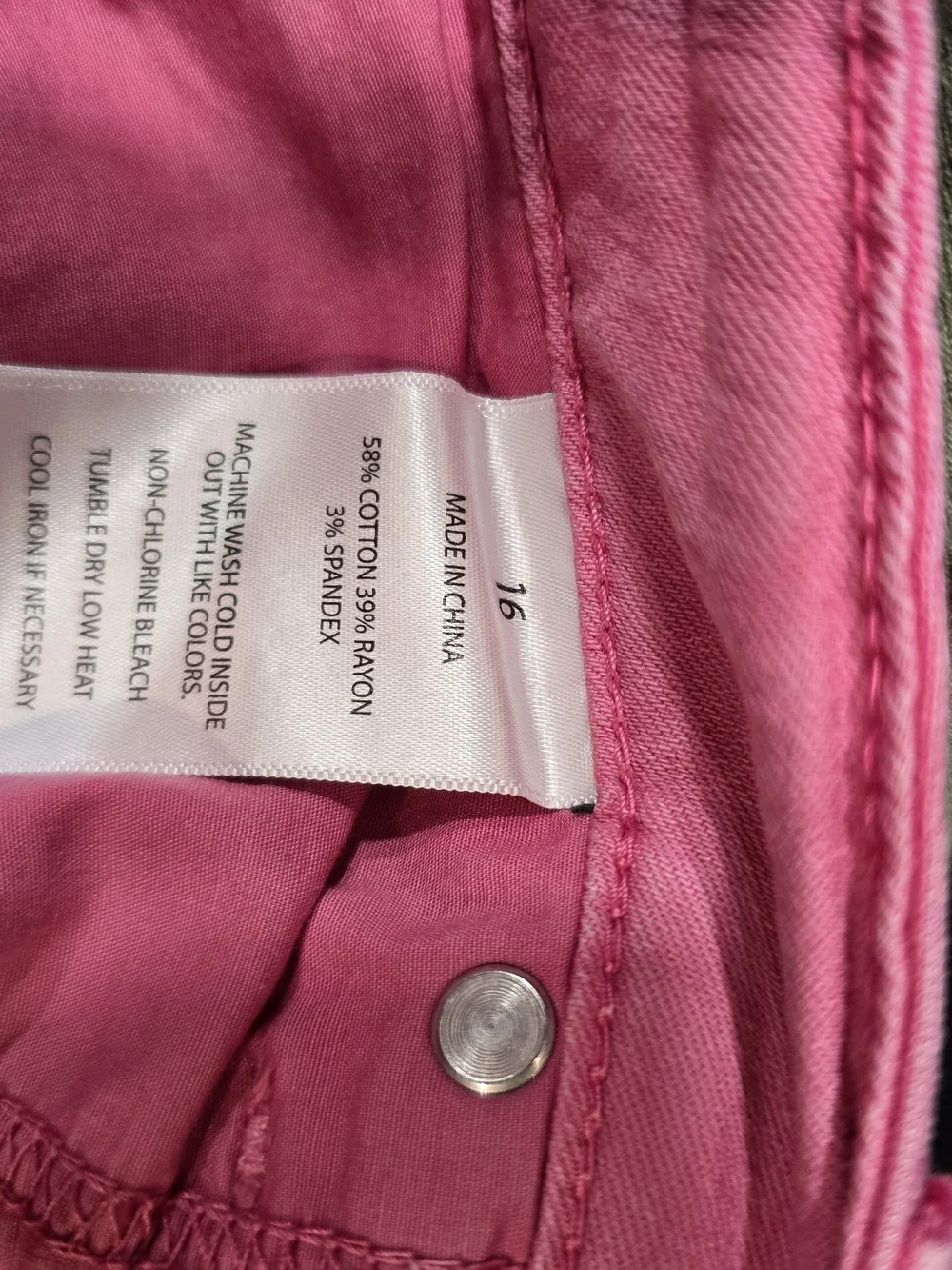 Slink Pink Denim Cutoff Shorts